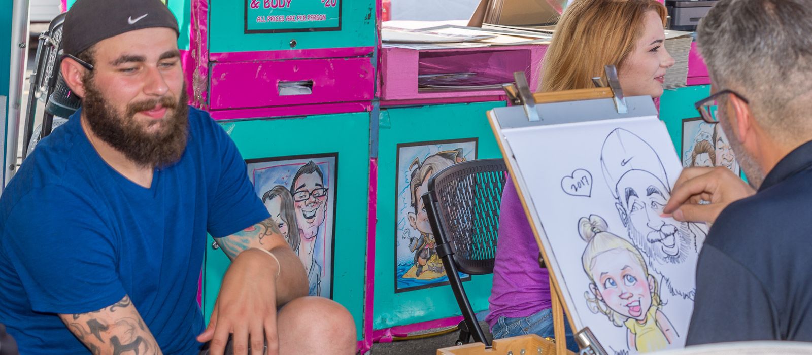 Smiles on Sunday at the Erie County Fair